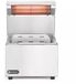 HENDI Frietverwarmer - Infraroodlamp - Roestvrij staal - GN 1/2 - 357x267x376mm