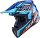 Suomy X-Wing Motley Motocrosshelm - Zwart/blauw - Maat XS