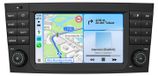 Mercedes-Benz Autoradio Android avec Carplay, 32 Go, GPS, Wi-Fi, Bluetooth, DAB+, SWC, RDS, DSP, USB