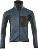 Mascot Advanced Fleecetrui met rits 17103-316 - donkerpetrol/zwart - 4XL