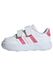 adidas uniseks-baby Breaknet 3.0 Infants Shoes, Ftwr White/Pink Fusion/Clear Pink, 25.5 EU