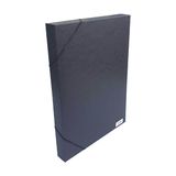 Bronyl elastobox glanskarton zwart 40 mm A3