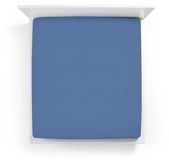 Bella Donna Jersey La Piccola Topperhoeslaken 160x190-200 cm zeeblauw-0208