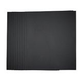 Draper 37782 natte en droge schuurplaten, 230 x 280 mm, 320 korrel (Pack van 10), zwart, One Size