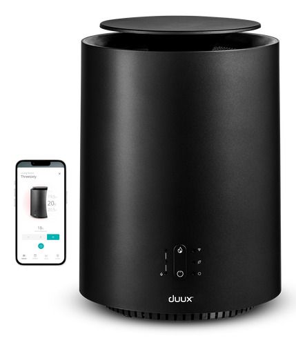 Duux Threesixty 2 Smart Elektrische Kachel - Keramisch - 1800W - Zwart