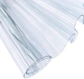 30x135cm Dailygoods - 30x135cm Transparant Neon Effen Kleur Waterdicht PVC-stof