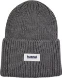hummel hmlJR HEAVY RIB KNIT BEANIE DARK GULL GRAY