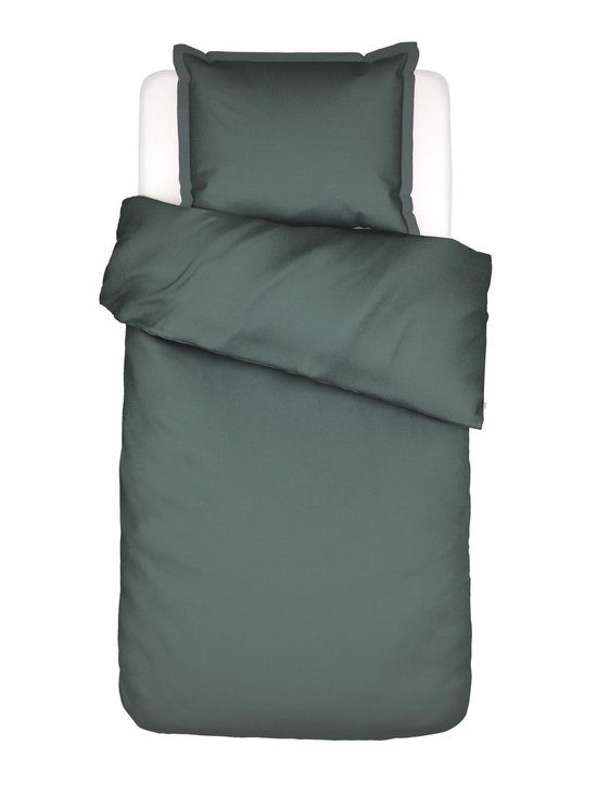 Essenza Aziza Dekbedovertrek Balsam green - Eenpersoons – 140x200/220 cm