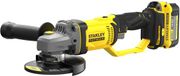 Stanley SFMCG400M2K FATMAX® V20 Meuleuse d'angle sans fil 125mm 18V 4.0Ah en Koffer