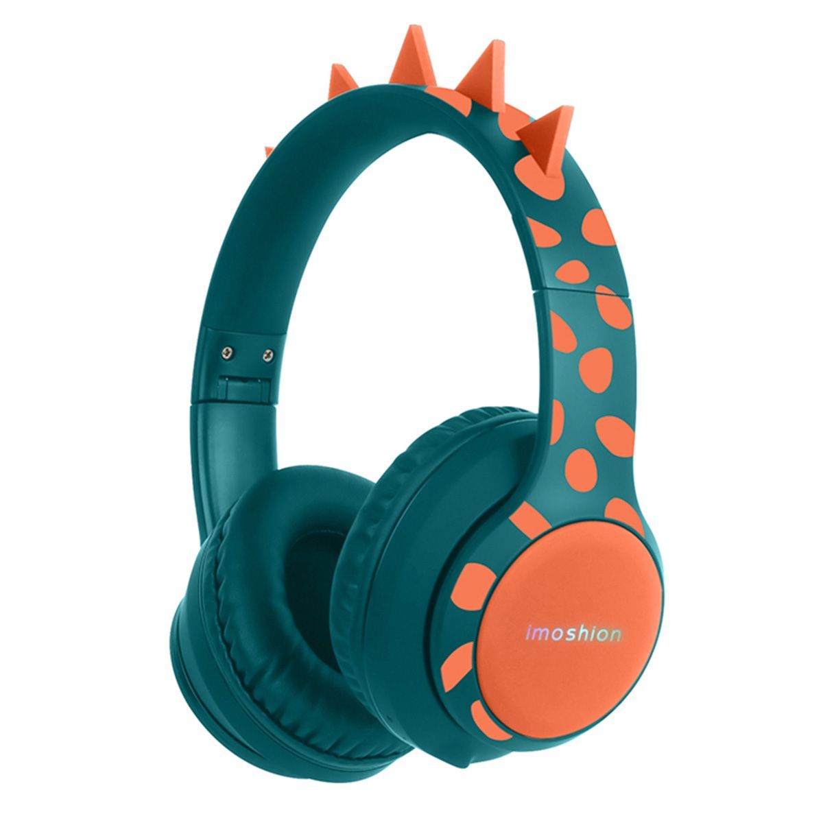 iMoshion Kids Dino Bluetooth Headphones - Petrol Green