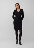 s.Oliver BLACK LABEL Gebreide jurk zwart