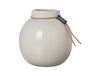 ERNST Vase émaillé blanc Ø22 cm