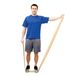 CanDo Trainingsband/gymnastiekband, lengte 45 m, go-band, beige (zeer licht)