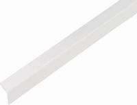 Alberts 432973 hoekprofiel | zelfklevend | kunststof, wit glanzend | 1000 x 20 x 20 mm
