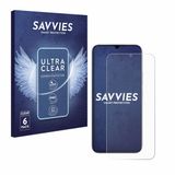 Savvies Screenprotector voor realme C83 5G - Folie Beschermfolie transparant 6 Stuks