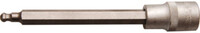 BGS technic BGS Dopsleutelbit | lengte 140 mm | 12,5 mm (1/2") | INBUS met kogelkop 7 mm Aantal:1