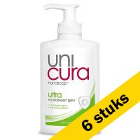 Unicura Aanbieding: 6x handzeep Ultra (250 ml) - 8718951455108