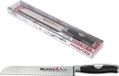 Quttin Moaré professionele broodmes 21 cm RVS zwart
