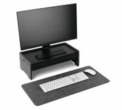 Durable 508158 flat panel bureau steun Houtskool