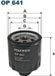 FILTRON Oliefilter OP 641