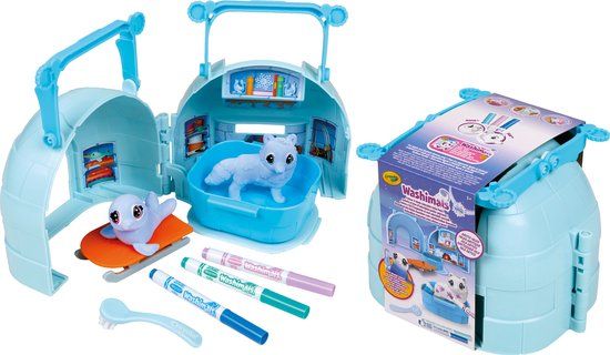 Crayola Washimals Arctic Adventureset Arctische Iglo - Multicolor