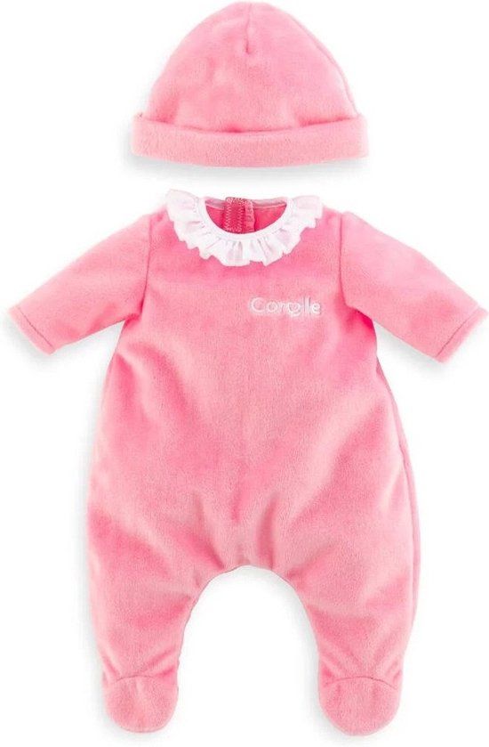 Corolle Mon Premier Poupon - Pyjama Roze met Muts, 30cm