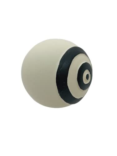 LANco 8424678904163 Sphere zwart-wit; 100% natuurlijk rubber, wit, 200 g