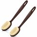 Brosse de douche avec long manche - Set de 2 - 35 cm avec poils en nylon