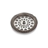 Alessi Filtergroep voor persfilter koffiezetapparaat 9094/3, roestvrij staal, zilver 6,8 cm'