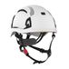 JSP EVO ALTA Dualswitch veiligheidshelm - wielverstelling - geventileerd - wit - CR2 (ARD170-400-100)
