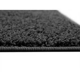 Casa Pura Vloerkleed PP (Polypropeen), Schuim Zwart 190 x 133 cm
