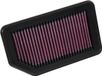 K&N vervangingsfilter passend voor Honda City 1.5 benzine 2014 (33-3030)
