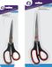 DID Ciseaux ménagers/de cuisine set 2x pièces métal/plastique 19 et 24 cm
