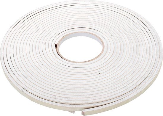 Fixman Zelfklevende Eva Schuim Tochtstrip 3-8 Mm / 10,5 M, Wit