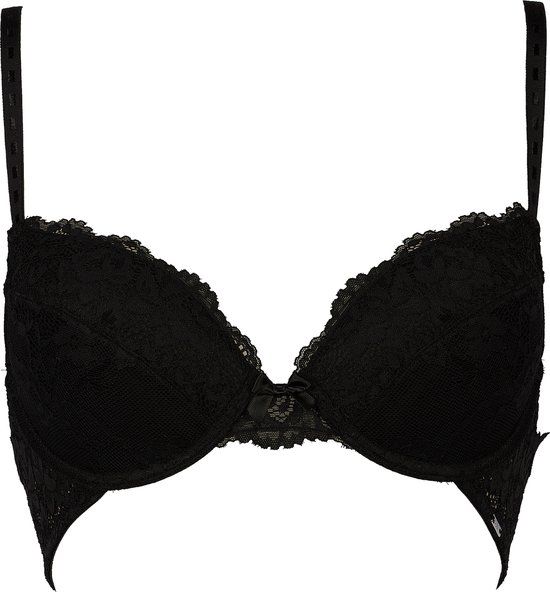 After Eden Molly Voorgevormde Beugel-BH - Zwart - 80D - Dames - Recycled
