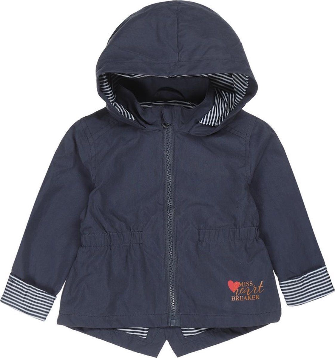 Dirkje V-HEART Meisjes Jas - Maat 104 - Navy