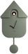 Karlsson Modern Cuckoo Wandklok - Jungle Groen - 30 cm