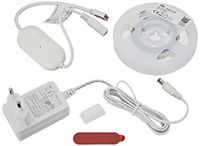 NITYAM SMART SMD5050, 1 m aangesloten ledstrips, meerkleurig, RGB) witverandering (CCT) SMD5050, WLAN + blauw, IP20 voor binnen, compatibel met Amazon/Google/Siri