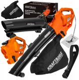 Merkloos Kraft&Dele Elektrische Bladblazer & Zuiger 3600W met Versnipperaar - Krachtig & Efficiënt
