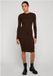 Urban Classics Rib Kokerjurk Bruin 5XL