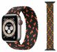Wigento Apple Watch Series 1 + 2 Ultra 49mm 9 8 / 7 45 / 6 SE 5 4 44 / 3 2 1 42mm - Vervangende nylon horlogeband
