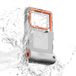 Merkloos Housse de téléphone adaptée à la plongée avec tuba et à la plongée sous-marine, adaptée aux iPhones 17/16/15/14/13/12 Pro Max, adaptée aux Galaxy S25/S24/S23. (50 pi/15 m) Housse de téléphone professionnelle étanche pour photos et vidéos sous-marines (gris).
