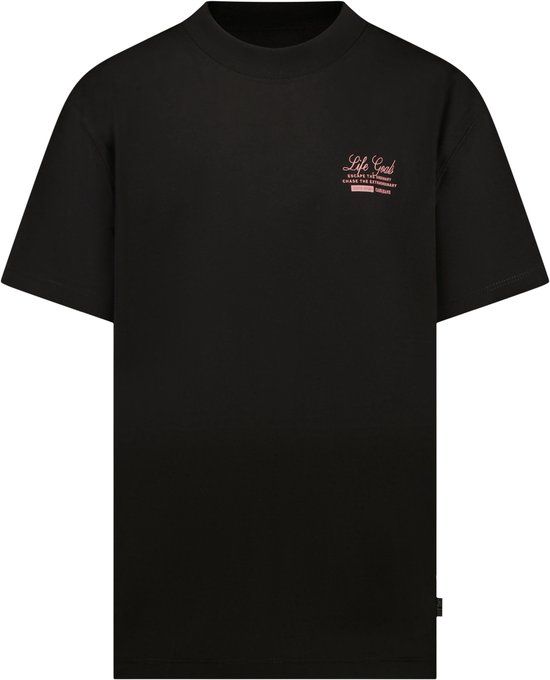 Cars Jeans T-shirt Keyno jr. Jongens Zwart Katoen Maat 128