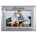 Malden International Designs Petvader met Kruis Fotolijst, 4x6, Zilver