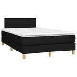 Maison Exclusive - Boxspringbed met matras, noir, 120x190 cm, textile