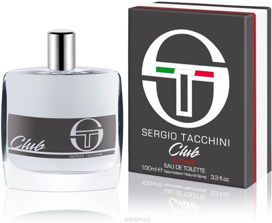 - Sergio Tacchini Club Intense 100 ml - Eau De Toilette Spay Herenparfum