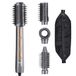 VEVOR Haardroger, 4-in-1, multifunctioneel, professioneel, ionisch, met 3 borstels en 1 mondstuk, 4 temperaturen, 3 instelbare snelheden, kappersgereedschap voor krullen, stylen, volume