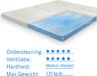 Droommatras Topper Organic Cotton Koudschuim 200x210 cm dikte 9 cm