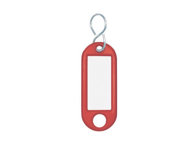 WEDO Sleutelhanger Met S-Ring, 2-Gaats, Rood