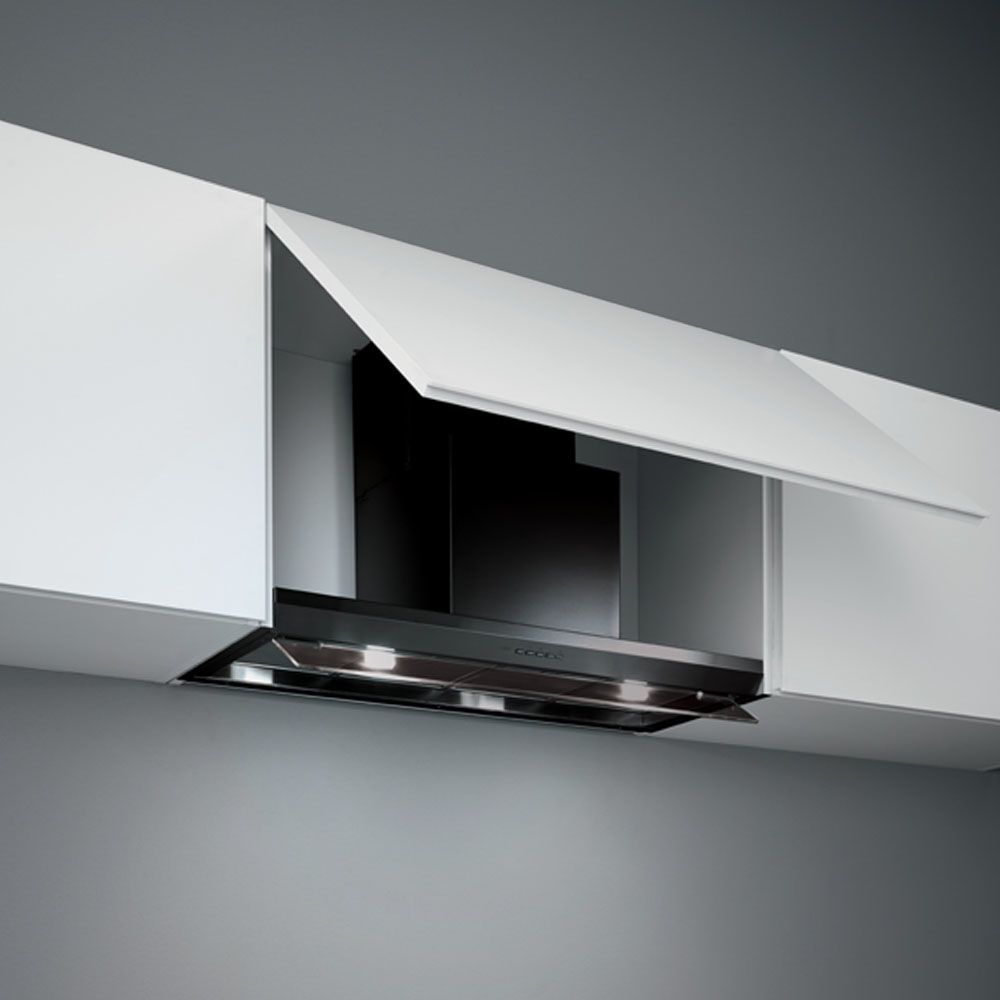 Falmec Virgola Black Evolution Inbouw Afzuigkap - Zwart - 600 m³/uur